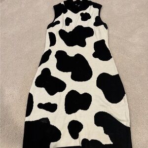 FASHION BRAND COMPANY cow print dress